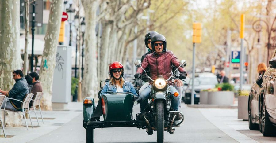 Barcelona: Half Day Tour on Sidecar Motorcycle - Montjuïc views, Plaça d’Espanya, and the Olympic sites