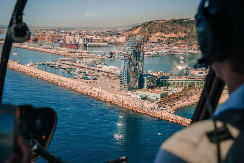 Barcelona: Helicopter Flight, Boat Ride, and Walking Tour - Practical details that affect your day