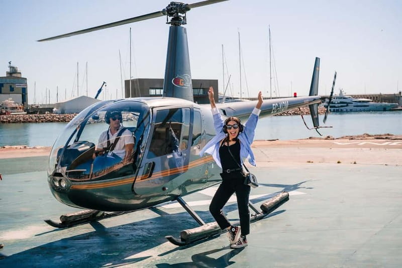 Barcelona: Helicopter Flight, Boat Ride, and Walking Tour - Starting on Roger de Llúria Street
