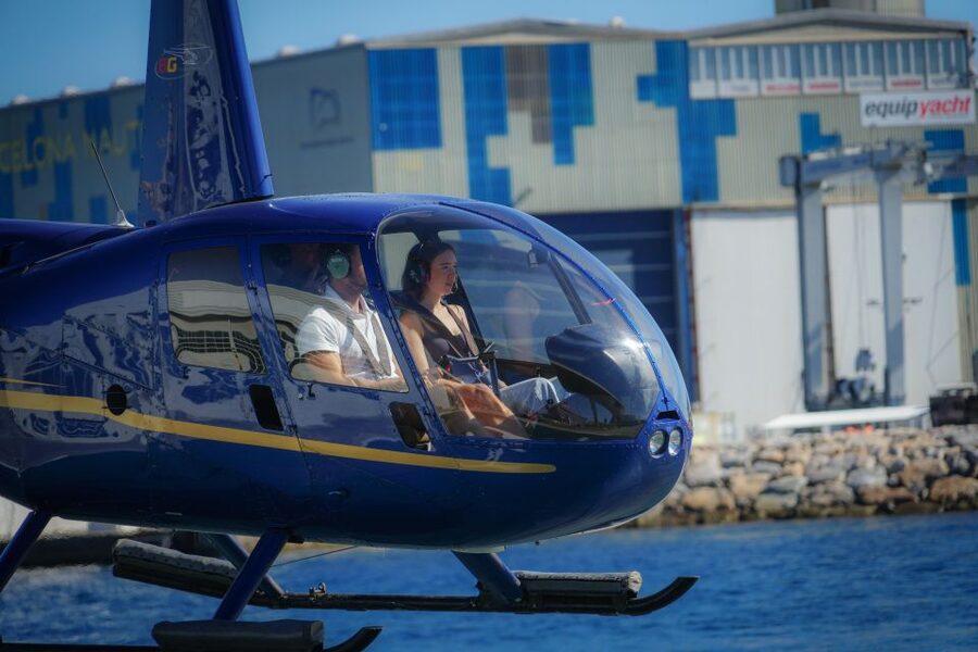 Barcelona: Helicopter Flight with Optional Yacht Cruise - What You See From the Helicopter
