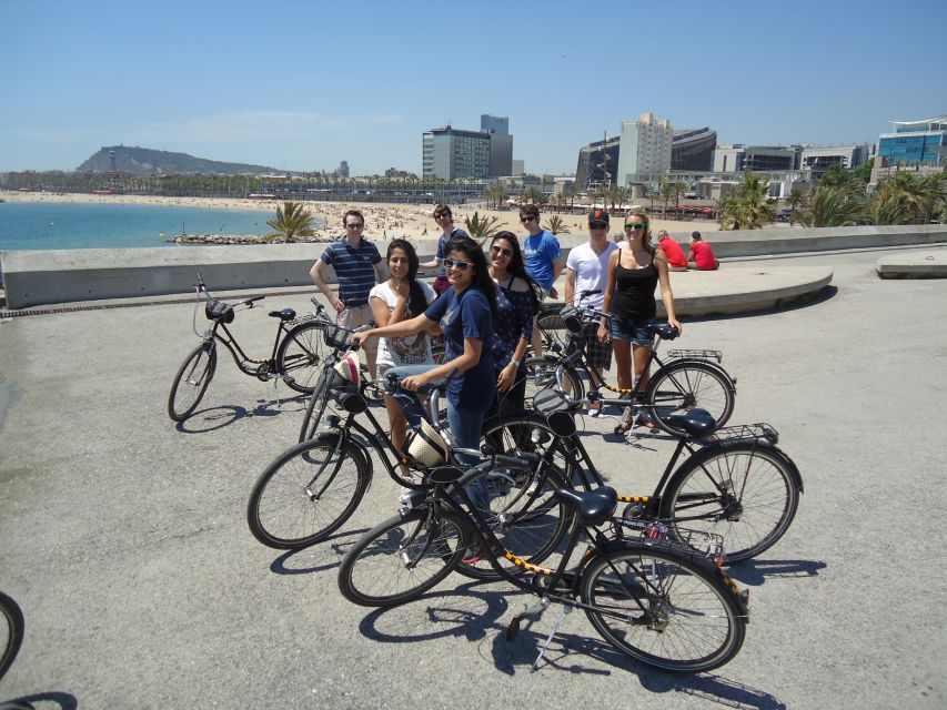 Barcelona Highlights Bike Tour: Cycle along the beach! - Tibidabo, Sagrada Família, and La Monumental