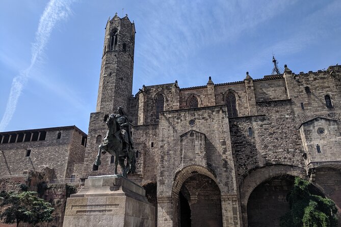 Barcelona Highlights Full Day Tour with a Licensed Tour Guide - Barri Gòtic: Roman stones beneath medieval lanes