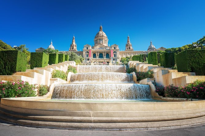 Barcelona Highlights & Montserrat with Port or Hotel Pick Up - Starting above Barcelona at Montjuïc