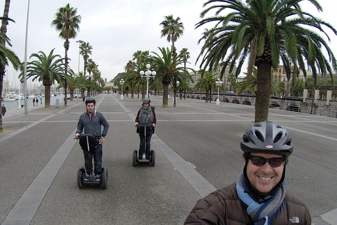 Barcelona Highlights Segway Tour - The Grand Tour - Defensive walls, a grand station, and Olympic art