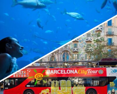 Hop-On Hop-Off Bus & Aquarium Tour