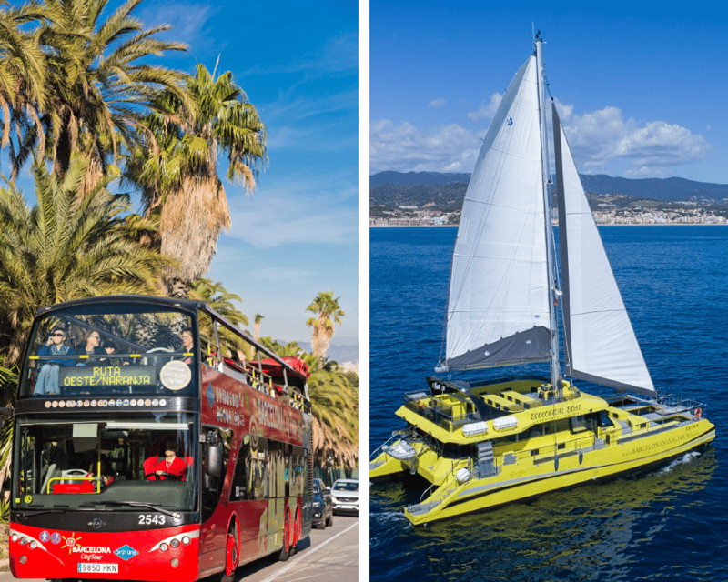 Barcelona: Hop-On Hop-Off Bus with Sailing Cruise - Why the bus and boat combination works