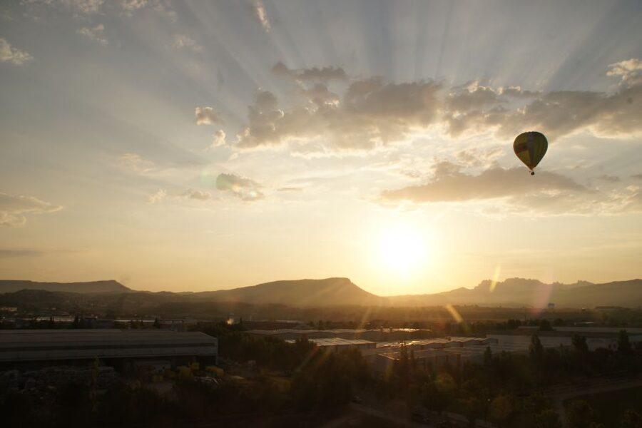 Barcelona: Hot Air Balloon Flight Experience - One hour above fields, villages, and hills