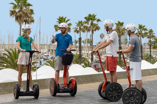Barcelona Intro Segway Tour - Reaching Port Vell and the Barcelona waterfront