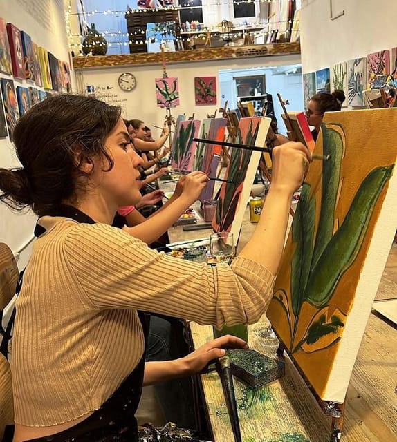 Barcelona: Learn to paint, sip wine, enjoy snacks & music - Why the art supplies matter
