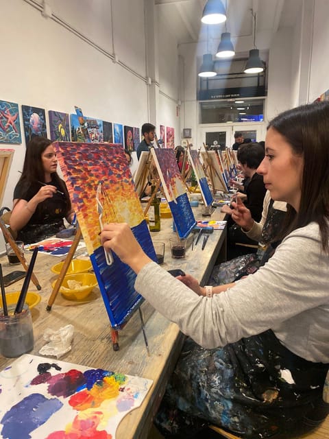 Barcelona: Learn to paint, sip wine, enjoy snacks & music - Is $50 a fair price?