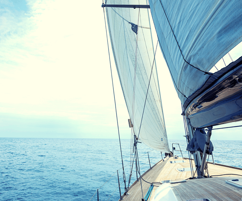 Barcelona: Luxury Yacht Private Sailing Tour - Longer sails for swimming, music, and sunset