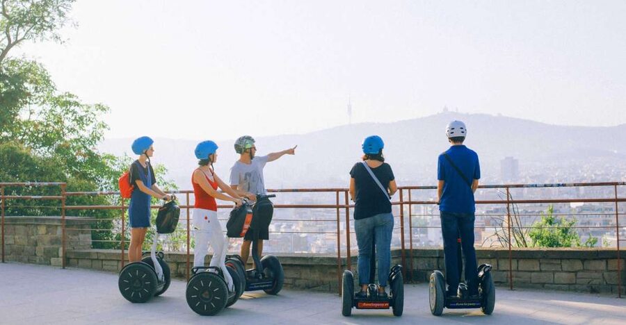 Barcelona: Montjuïc Guided Segway Tour - Starting in the Gothic Quarter