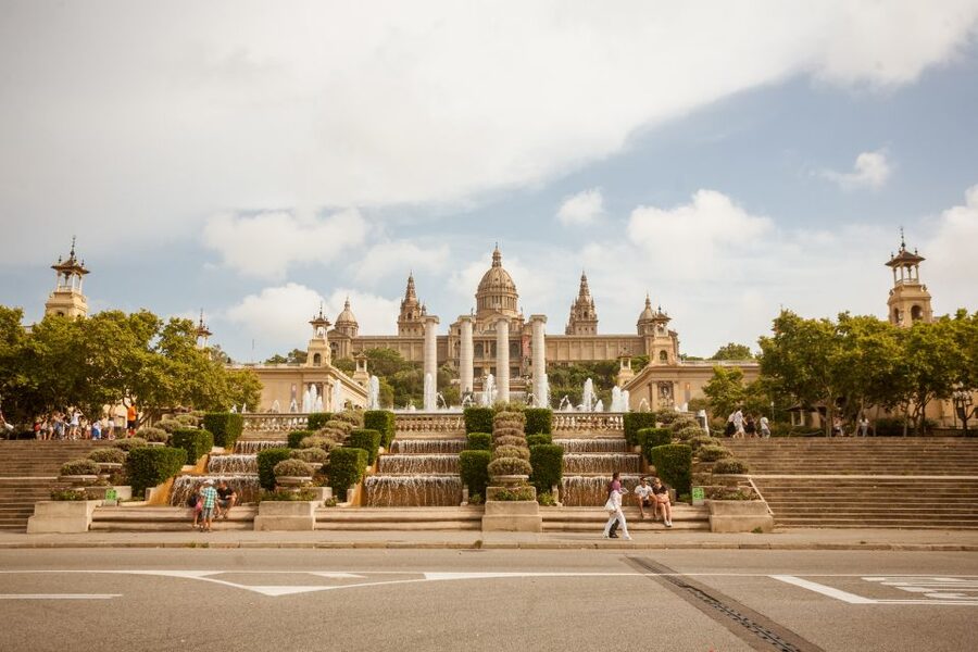 Barcelona Montjuic Three-Hour Bike Tour - Starting beside the port