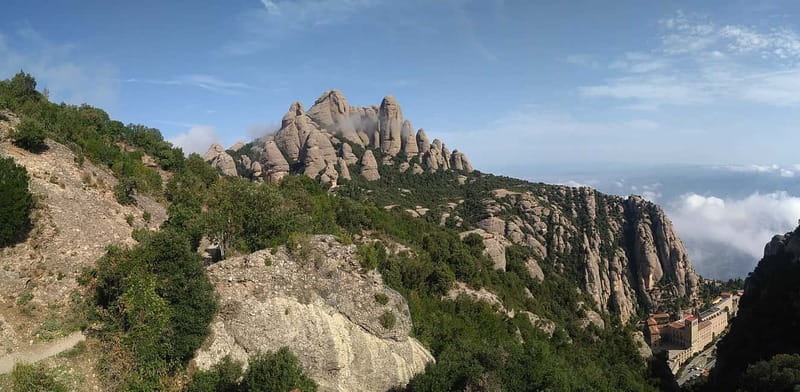 Barcelona: Montserrat Monastery and Natural Park Guided Tour - Hiking through Montserrat National Park