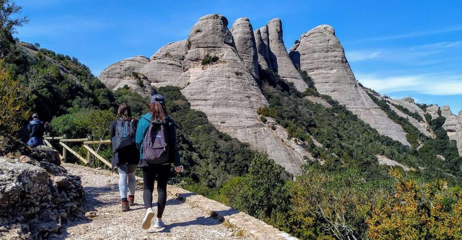 Barcelona: Montserrat Monastery & Hiking Off the Beaten Path - The high point and the 360-degree views