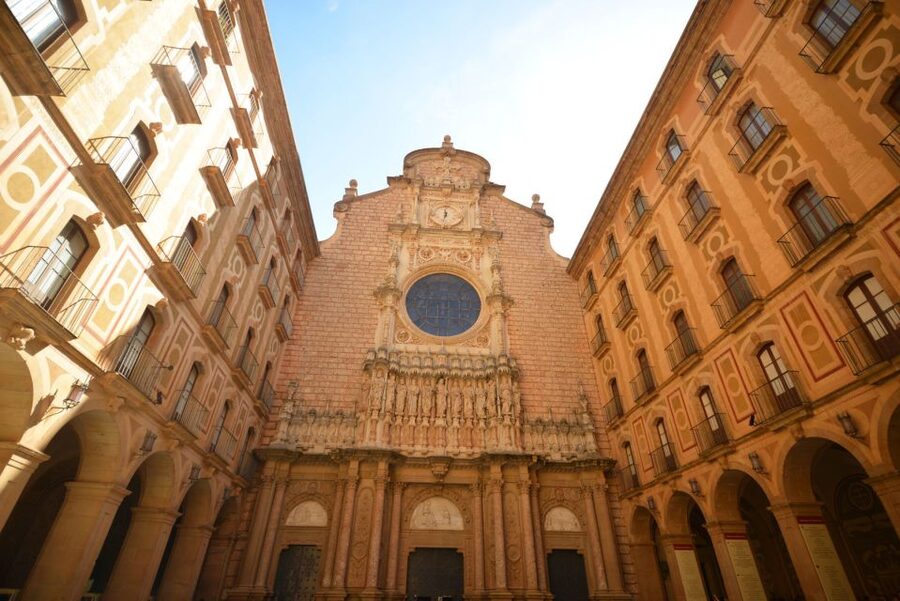 Barcelona: Montserrat & Sagrada Familia Guided Tour - Inside Montserrat Monastery