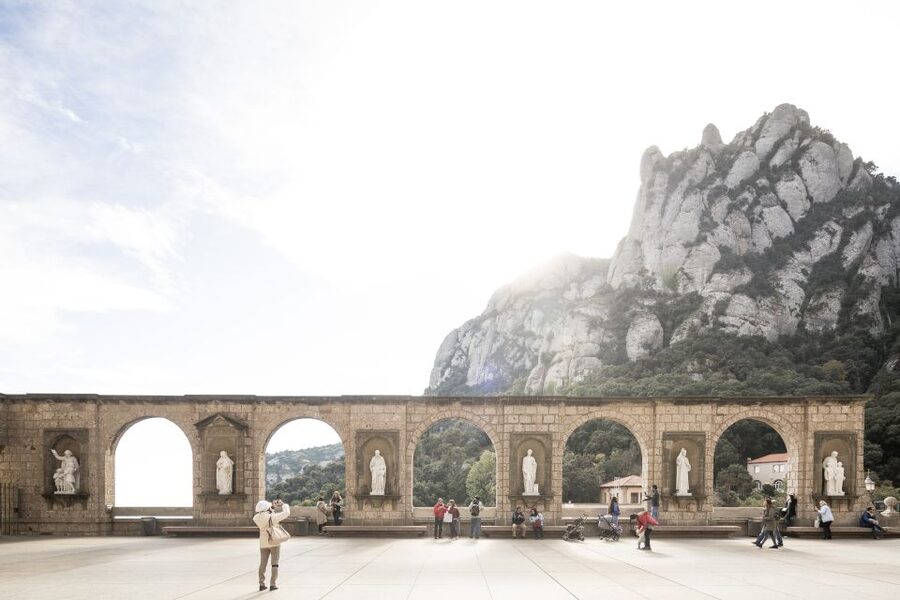 Barcelona: Montserrat Tour with Cog-Wheel & Black Madonna - The ride from Barcelona to the mountain