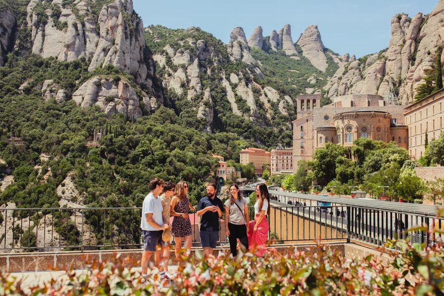 Barcelona: Montserrat with Winery, Lunch, and Train Options - Guide quality and group size