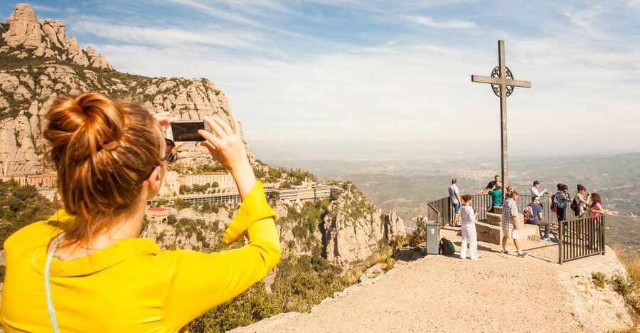Barcelona: Montserrat with Winery Visit and Farmhouse Lunch - Hiking, funiculars, and the problem of too many good choices