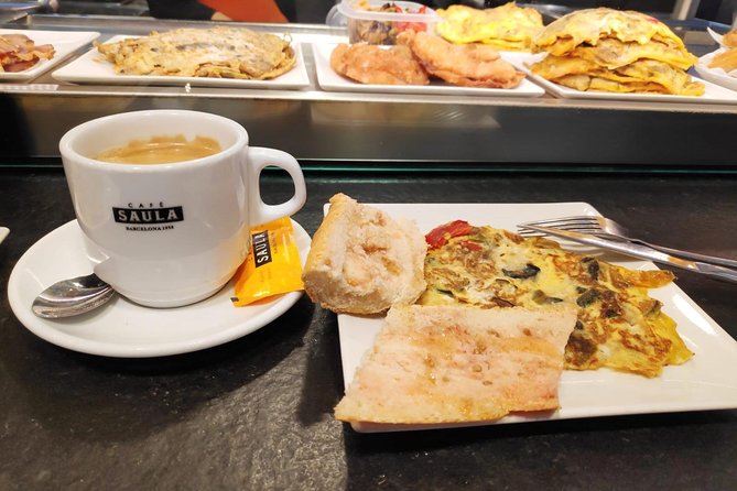 Barcelona Morning Tapas Crawl by Food Tour - Santa Caterina Market and the Spanish ham stop