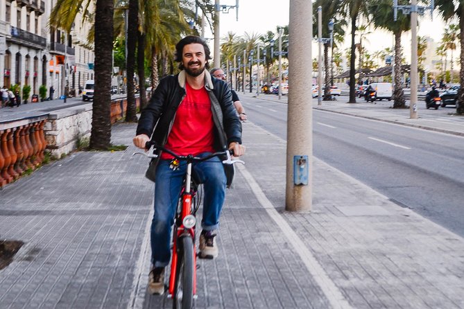 Barcelona Night Bike Tour with Local Tapas and Cava Stop - Starting in Ciutat Vella and reaching Sant Pau del Camp