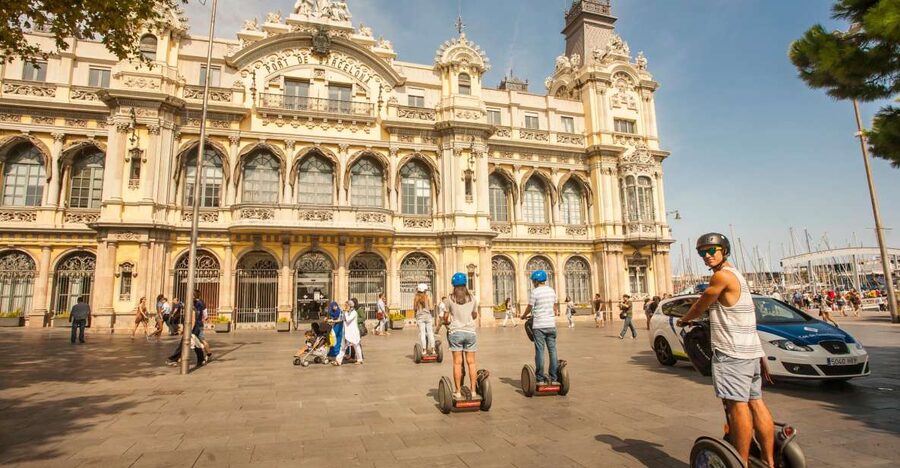 Barcelona: Old Port and Gothic Quarter Guided Segway Tour - From Port Vell to the Sea Wall