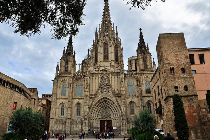 Barcelona Old Town & Gothic Quarter Small Group Tour - Barcelona Cathedral: exterior views and Gothic detail