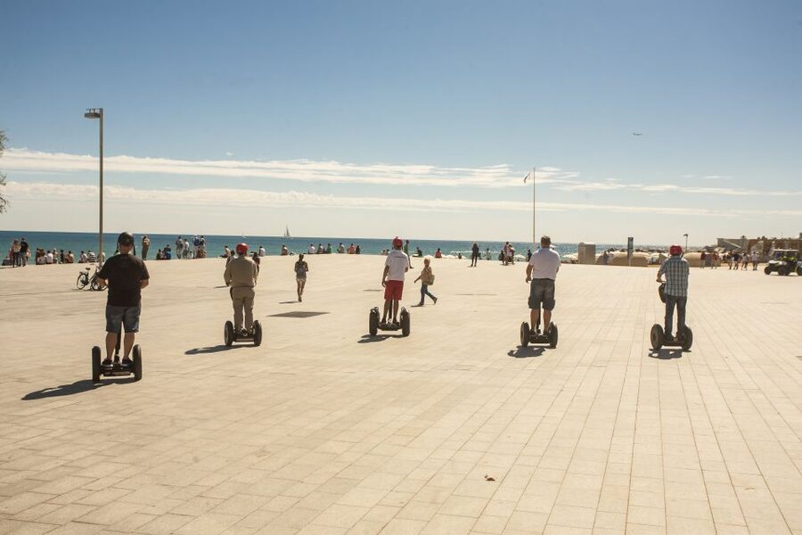 Barcelona: Old Town & Seafront Segway Tour - Olympic Port and Barcelona’s changed waterfront