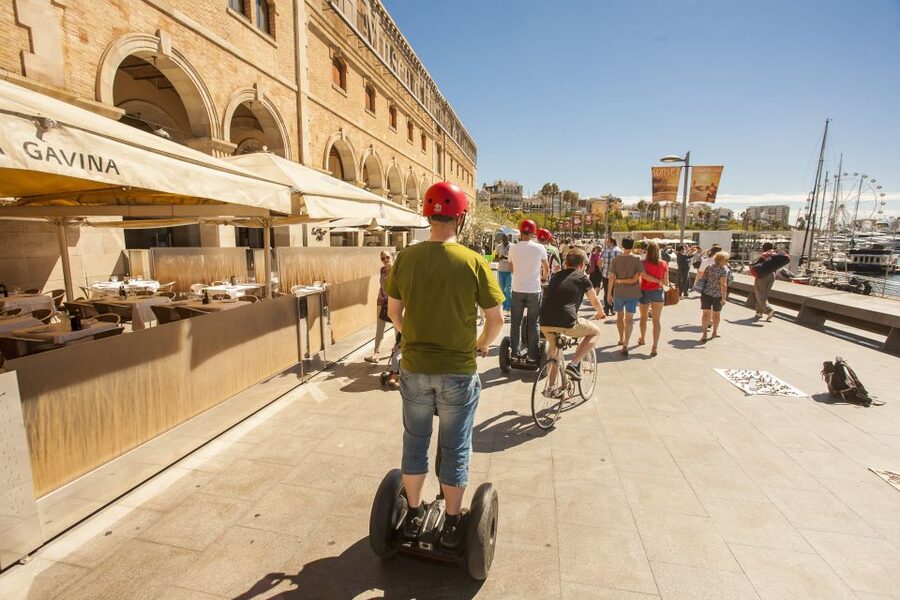 Barcelona: Old Town & Seafront Segway Tour - What the guide adds to a fast route