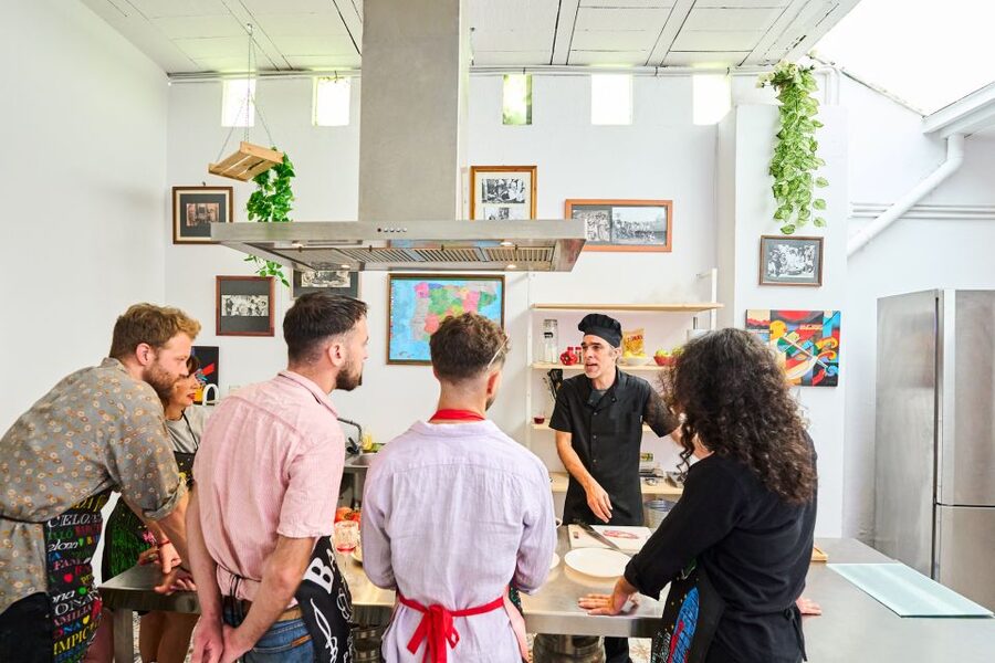 Barcelona: Paella Cooking Class with Market Visit and More - Picking the right start time