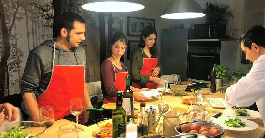 Barcelona: Paella Cooking Workshop and Market Tour - Cooking Three Spanish Classics