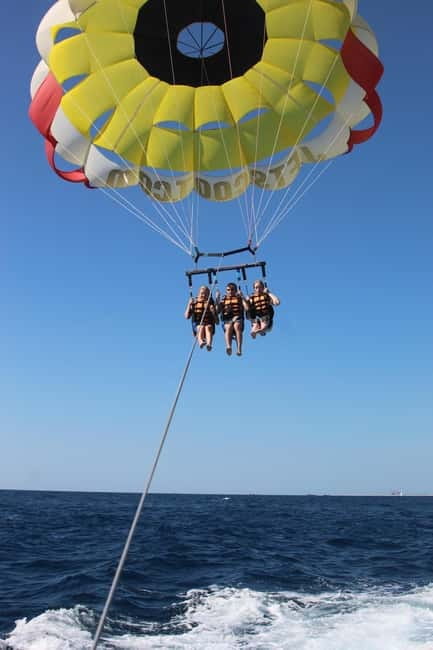 Barcelona: Parasailing magic flight and views above the sea - Takeoff, flight, and landing