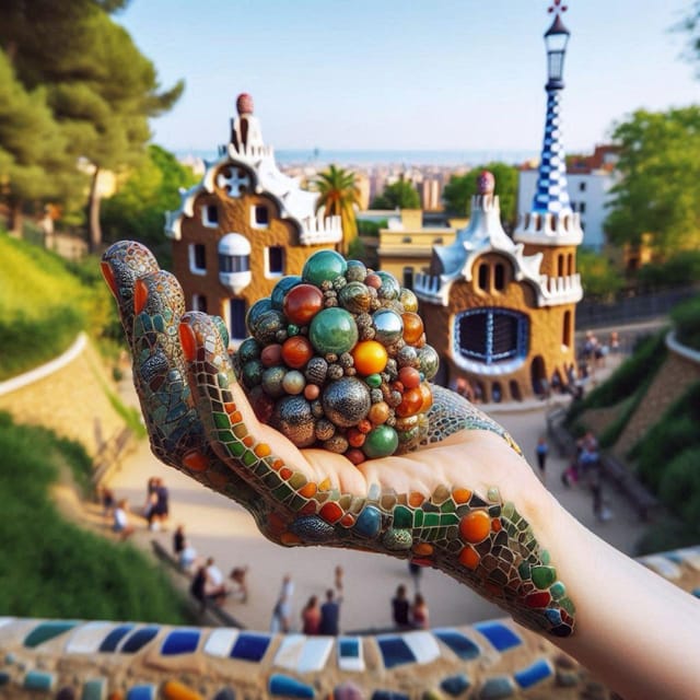 Barcelona: Park Güell Guided Tour with Entry - The Mediterranean Terrace and Barcelona views