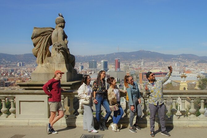 Barcelona Photo Highlights eBike Small Group Tour - Miramar and the views over the port