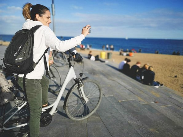 Barcelona Private Bike/eBike Tour & Sagrada Familia Tickets - Plaça de Catalunya and the city’s old core
