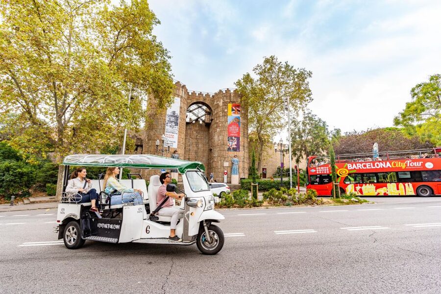 Barcelona: Private City Tour by Eco Tuk Tuk - Casa Milà and Casa Batlló on Passeig de Gràcia