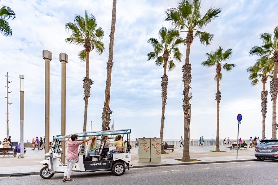 Barcelona: Private City Tour by Eco Tuk Tuk - Starting near Plaça de Catalunya and the Arc de Triomf