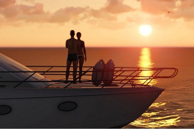 Barcelona Private Luxury Motor Yacht Sunset Cruise with Drinks - Torre Agbar From the Water