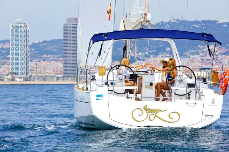 Barcelona: Private Sailing Trip with Drinks & Snacks (max 9) - What the skippers add to the experience