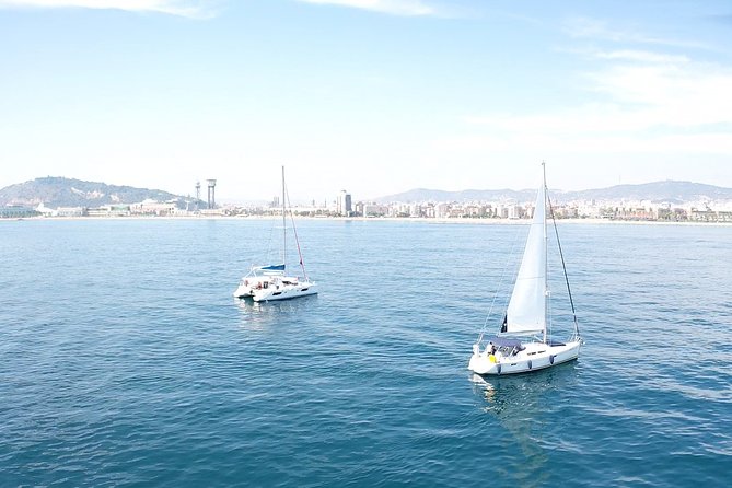Barcelona Private Sailing Trip with unlimited drinks and snacks - Leaving Port Olímpic for a different view of Barcelona