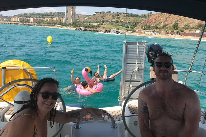 Barcelona Private Sailing Trip with unlimited drinks and snacks - Mar Bella and the move toward open water