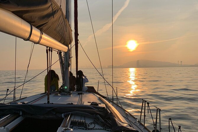 Barcelona Private Sunset Sailing with Drinks - Leaving the marina for the Mediterranean