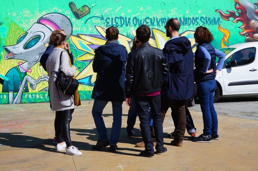 Barcelona: Raval Street Art and Graffiti Walking Tour - Starting at Jardins Talia on Avenida Paralel