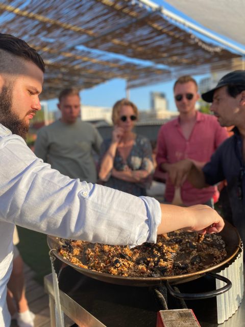 Barcelona: Rooftop Paella Cooking Class with Sangria - Is it suitable for children and solo visitors?