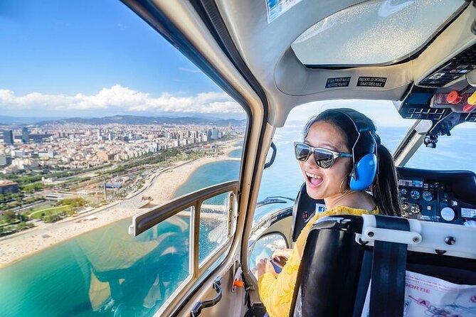 Barcelona's Coastline Helicopter Flight & Heliport Boat Transfer - What you see during the seven-minute flight
