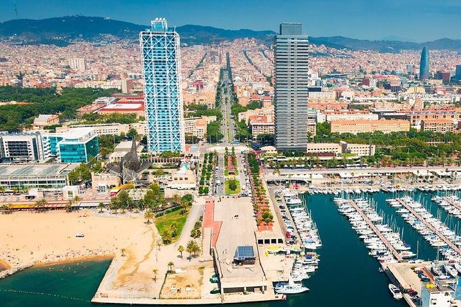 Barcelona's Coastline Helicopter Flight & Heliport Boat Transfer - Cancellation and booking details