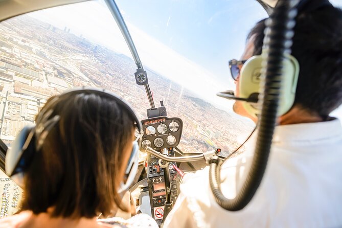 Barcelona's Panoramic Helicopter Flight & Heliport Boat Transfer - Seeing Barcelona from Port Vell to the heliport