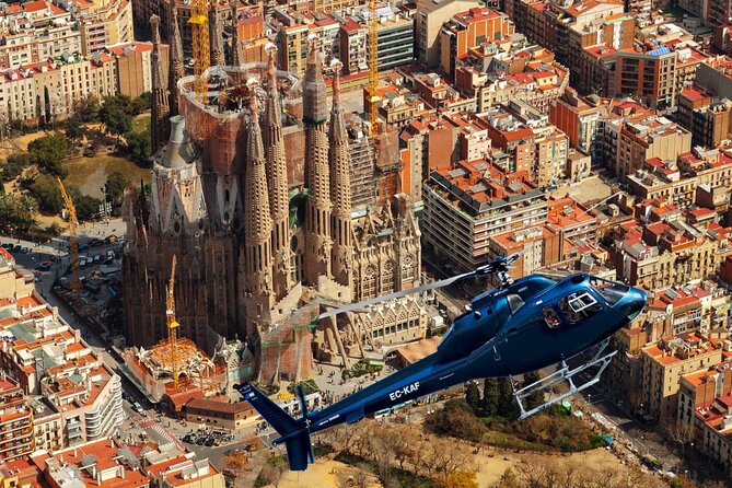 Barcelona's Panoramic Helicopter Flight & Heliport Boat Transfer - The value of the included flight video