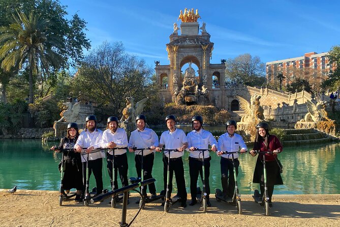 Barcelona Sagrada familia Electric Scooter or E-Bike Tour - A quick ride through Barcelona’s big sights