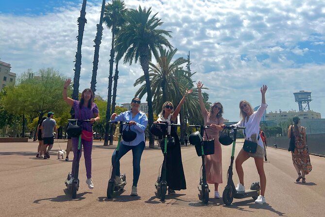 Barcelona Sagrada familia Electric Scooter or E-Bike Tour - What the electric scooter or e-bike adds